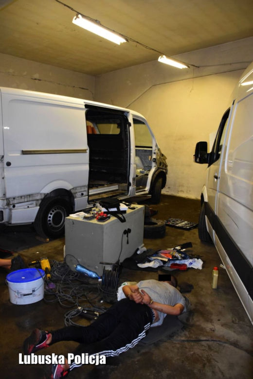 Mercedesy Sprintery pochodzące z kradzieży
