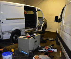 Mercedesy Sprintery pochodzące z kradzieży