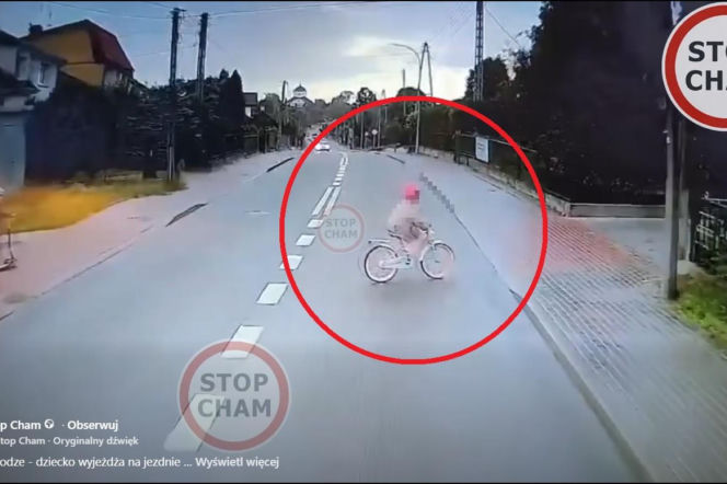 Dziecko wjeżdżające rowerem pod auto w Mokobodach. O niebezpiecznym zdarzeniu przeczytasz na Eska Siedlce.