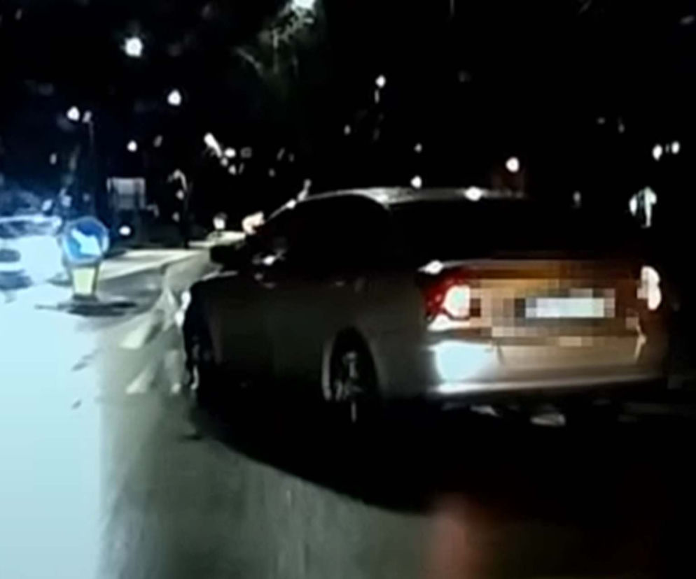 Wymusił pierwszeństwo i zadzwonił na policję