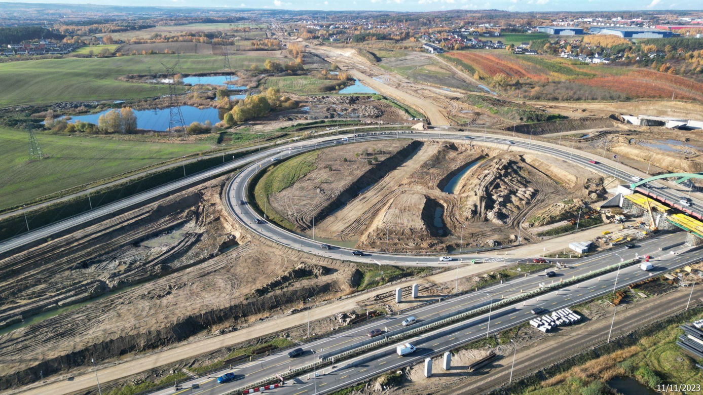 Budowa Obwodnicy Metropolii Trójmiejskiej, Gdańsk Południe - węzeł Żukowo