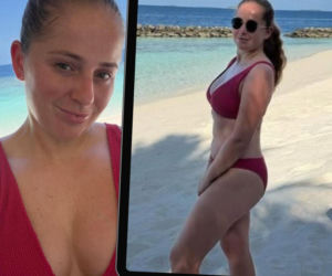 Jelena Ostapenko w bikini na plaży! Zmora Igi Świątek pozdrawia z wakacji