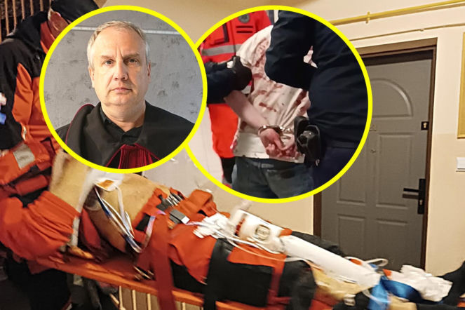 Zadźgał ratownika medycznego podczas interwencji. Sąd przedłużył mu areszt, wkrótce mowy końcowe