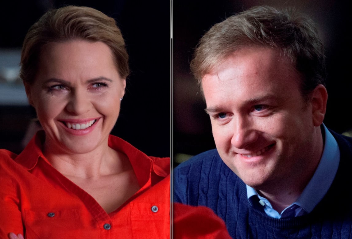 Przyjaciółki 7 sezon odc. 75. Anka (Magdalena Stużyńska), Paweł (Bartek Kasprzykowski)