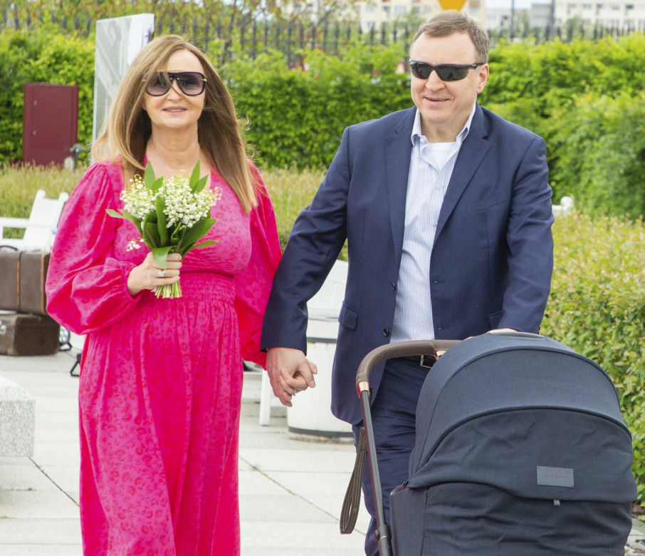 Jacek Kurski z żoną. Zabrali Anię na święto kina