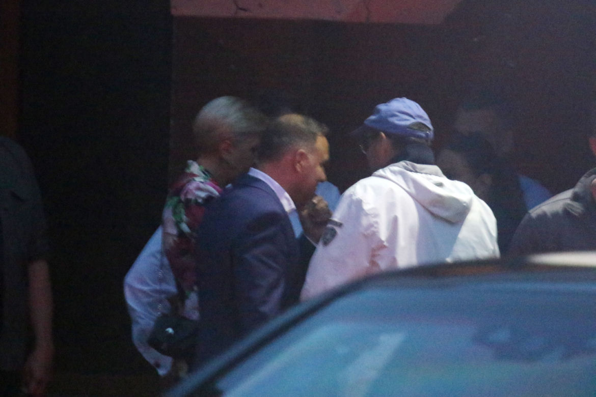 Agata Duda i Andrzej Duda w kościele w Juracie 