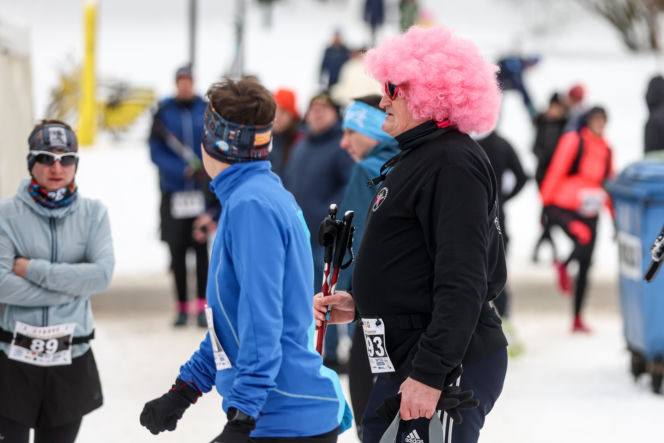 Wystrzał startera zamiast szampana. Tłumy powitały Nowy Rok na XX Śląskim Maratonie Noworocznym Cyborg
