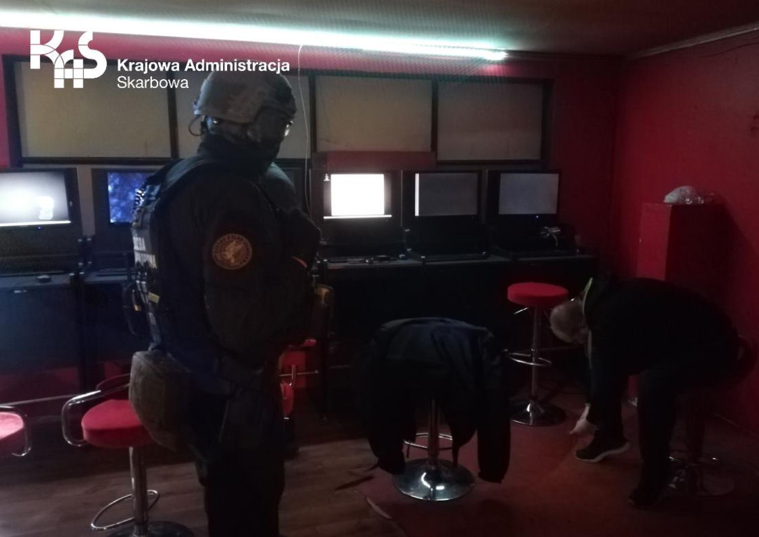 Nielegalny salon gier w Myśliborzu zamknięty