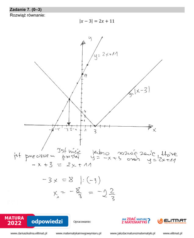 Matura 2022 matematyka rozszerzona: odpowiedzi i rozwiązania zadań