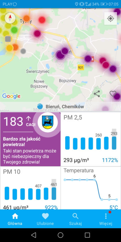 Smog na Śląsku - 18 grudnia 2019 [ZDJĘCIA]