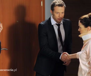 Barwy szczęścia odc. 1063. Marta Walawska (Katarzyna Zielińska), Mikołaj Dąbrowski (Grzegorz Małecki), Kasia Górka (Katarzyna Glinka)