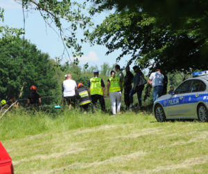 Wypadek traktora 