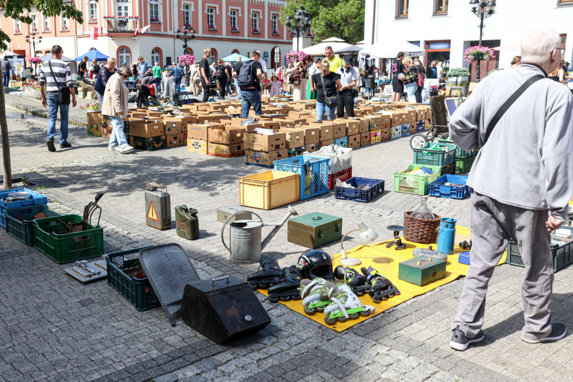 Mikołowski Jarmark Staroci odbywa się na Rynku