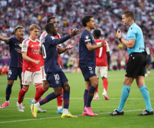 Liga mistrzów. Mecz PSG - Arsenal