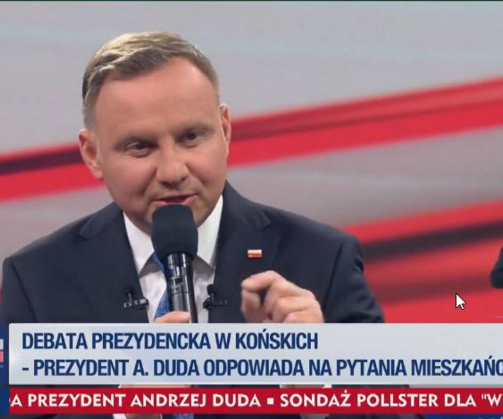 Debata prezydencka - Andrzej Duda