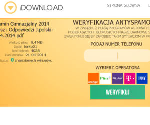 egzamin gimnazjalny oszuści