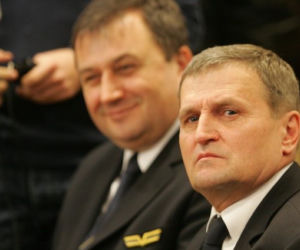 Jerzy Szwarc, Tadeusz Wrona - piloci Boeinga 767