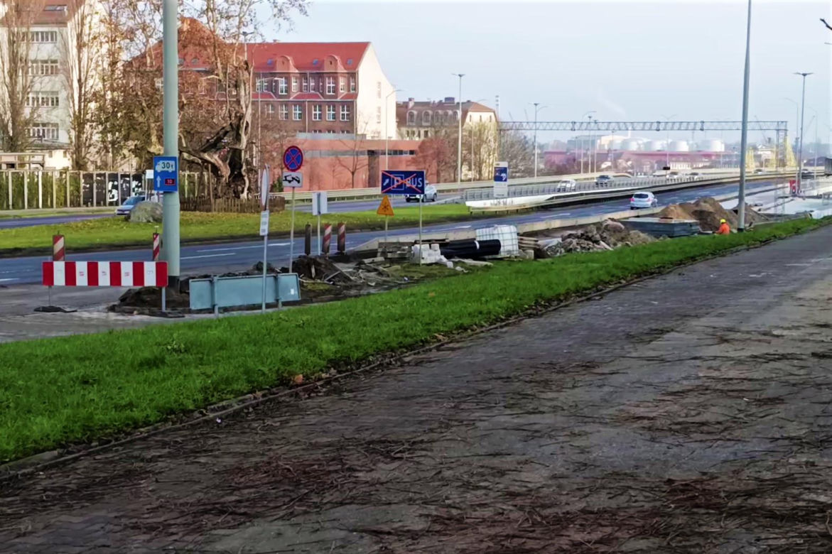 Rozpoczęła się rozbiórka łącznic Trasy Zamkowej