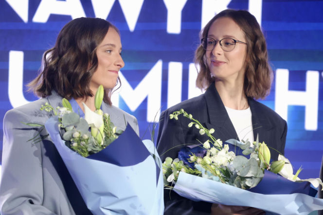 Iga i Agata Świątek na konferencji otwierającej kampanię Oral-B