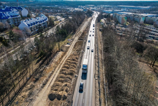 Przebudowa DK94 w Olkuszu - marzec 2026