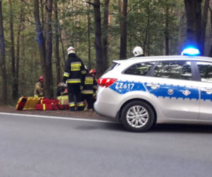 Cybulice Małe. To ZABÓJSTWO? Zepchnął z drogi motocykl i uciekł! [ZDJĘCIA]