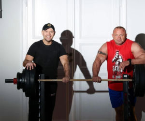 Mariusz Pudzianowski i Karol Nawrocki