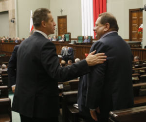 Sejm gratuluje Kaliszowi syna