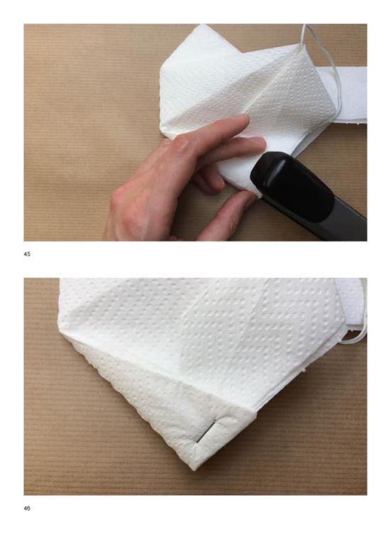 Maseczka ochronna origami - prosta, tania do szybkiego zrobienia w domu