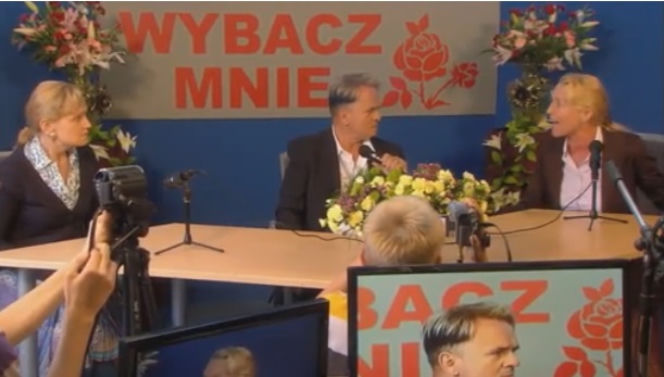 Ranczo 8 sezon odc. 94. Wargaczowa (Iwona Rulewicz), Solejukowa (Katarzyna Żak), Pietrek (Piotr Pręgowski)