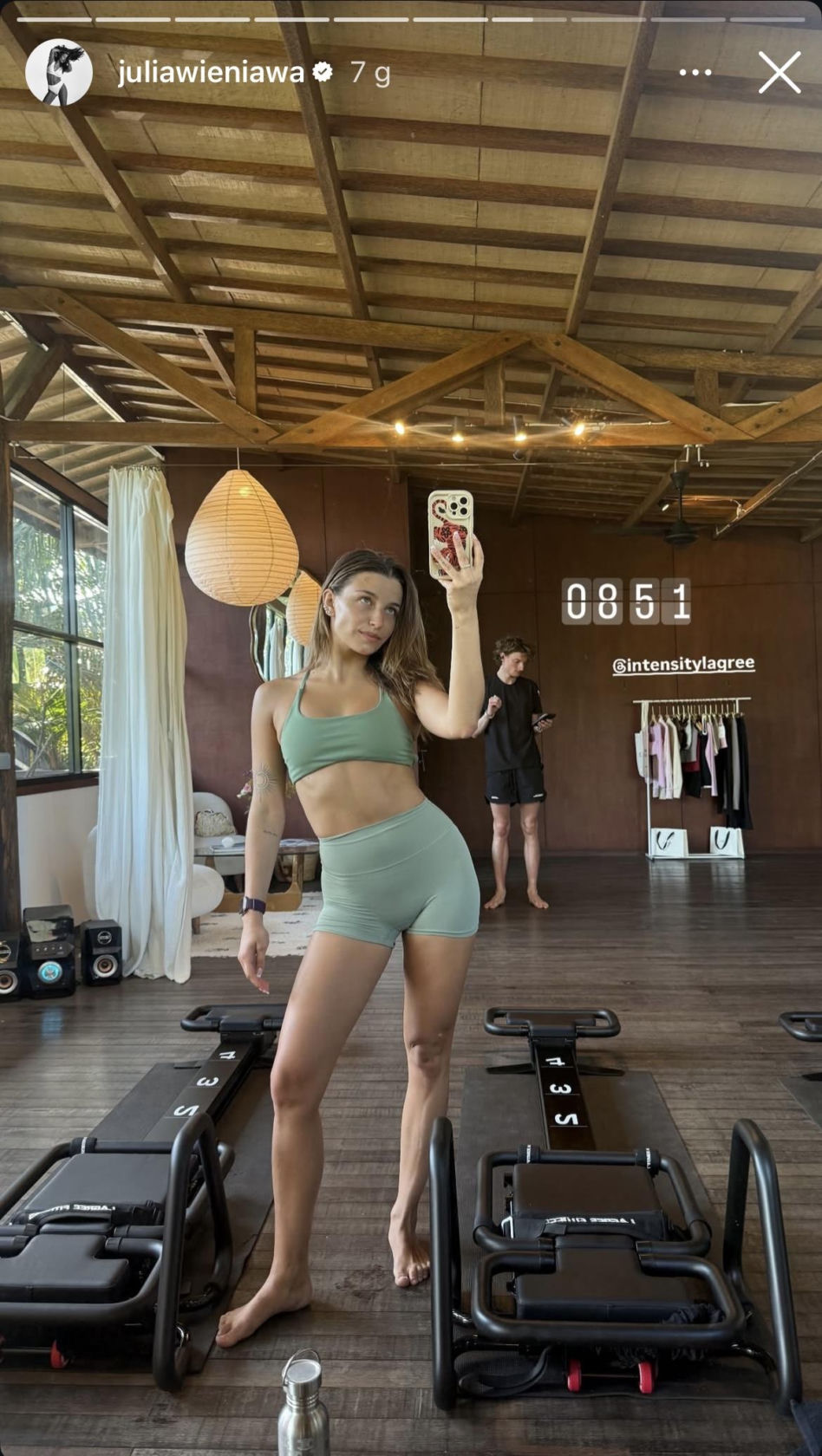 Julia Wieniawa na Bali