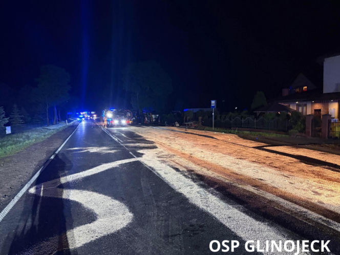 Druga ofiara tragedii pod Ciechanowem. W szpitalu zmarł 35-letni kierowca ciężarówki