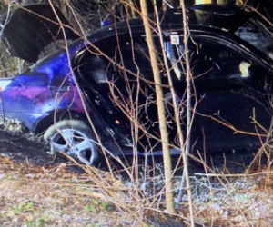 Wypadek BMW w Półsierakowie. Zginęły dwie osoby [GALERIA]