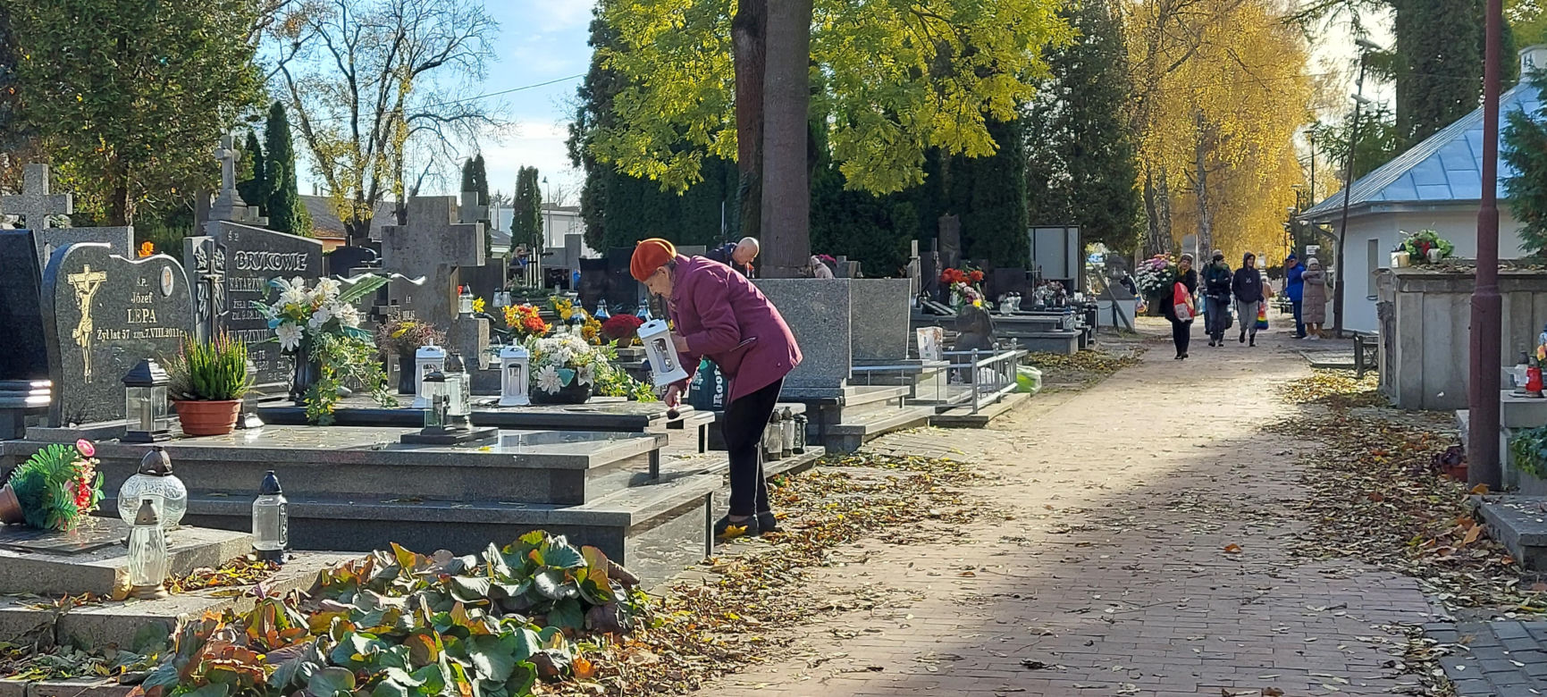 Przygotowania do Wszystkich Świętych Zamość