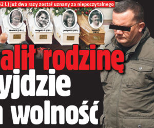 Spalił rodzinę i wyjdzie na wolność