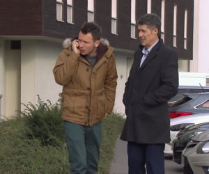 Pierwsza miłość. Samuel (Mariusz Zalejski), Radek (Mateusz Banasiuk)