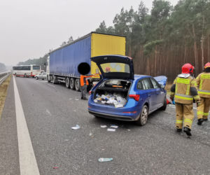 Wypadek w Stryszku pod Bydgoszczą [ZDJĘCIA]