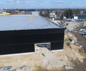 Postępy na budowie lotniska w Radomiu - marzec 2021
