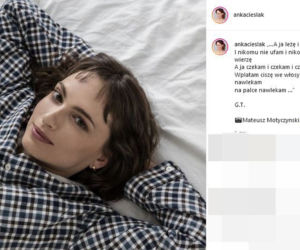 Anna Cieślak koi nerwy przed ślubem