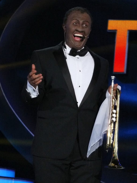 Kasia Skrzynecka jako Louis Armstrong