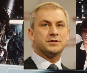 Grzegorz Napieralski ogląda Gwiezdne Wojny