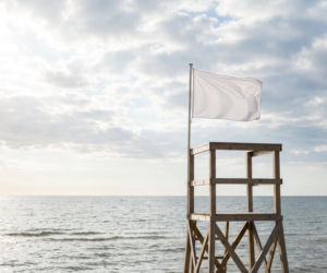 Sinice Chłopy. Czy w Chłopach można się kąpać 02.08? Flaga, warunki pogodowe