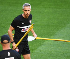 Pierwszy trening reprezentacji Polski na stadionie w Gdańsku