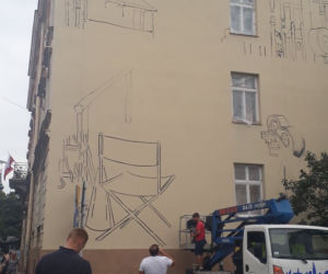 [RZESZÓW]: Gary Cooper czuwa! Na kamienicy przy Lisa Kuli 13 powstaje mural ku czci twórczości Freda Zinnemanna!