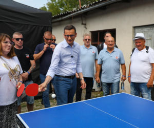 Tak grillował Morawiecki