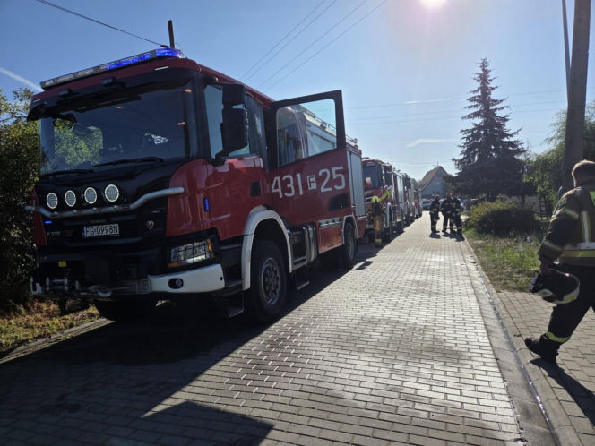Nie żyje kobieta. Tragiczny pożar w Przybyszowie niedaleko Sławy