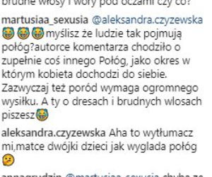 Natalia Siwiec w połogu