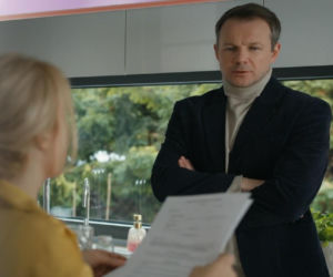 Barwy szczęścia po wakacjach odc. 3392. Bruno (Lesław Żurek), Karolina (Marta Dąbrowska)