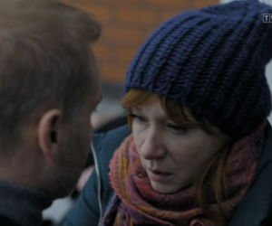 Komisarz Alex 16 odc. 197. Lucyna (Magdalena Walach), Piotr Górski (Krystian Wieczorek)	
