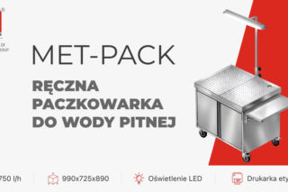 Paczkowarka do wody pitnej. METROLOG - polski producent odpowiada na potrzeby Programu Ochrony Ludności 2025-2026