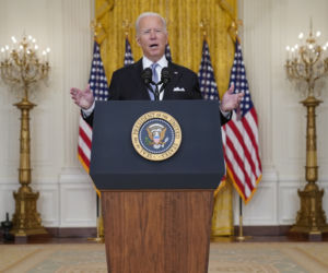 Prezydent USA Biden przedstawia stanowisko w sprawie Afganistanu 